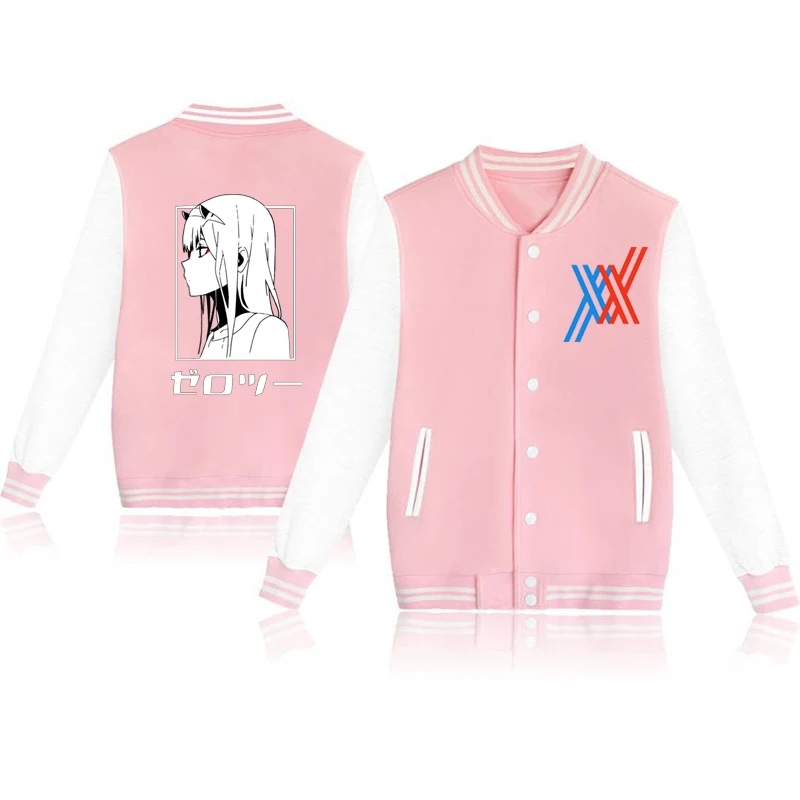 2022 аниме дорогой в фане Куртки Одежда Костюмы мужские свитшоты Zero Two Топы - купить