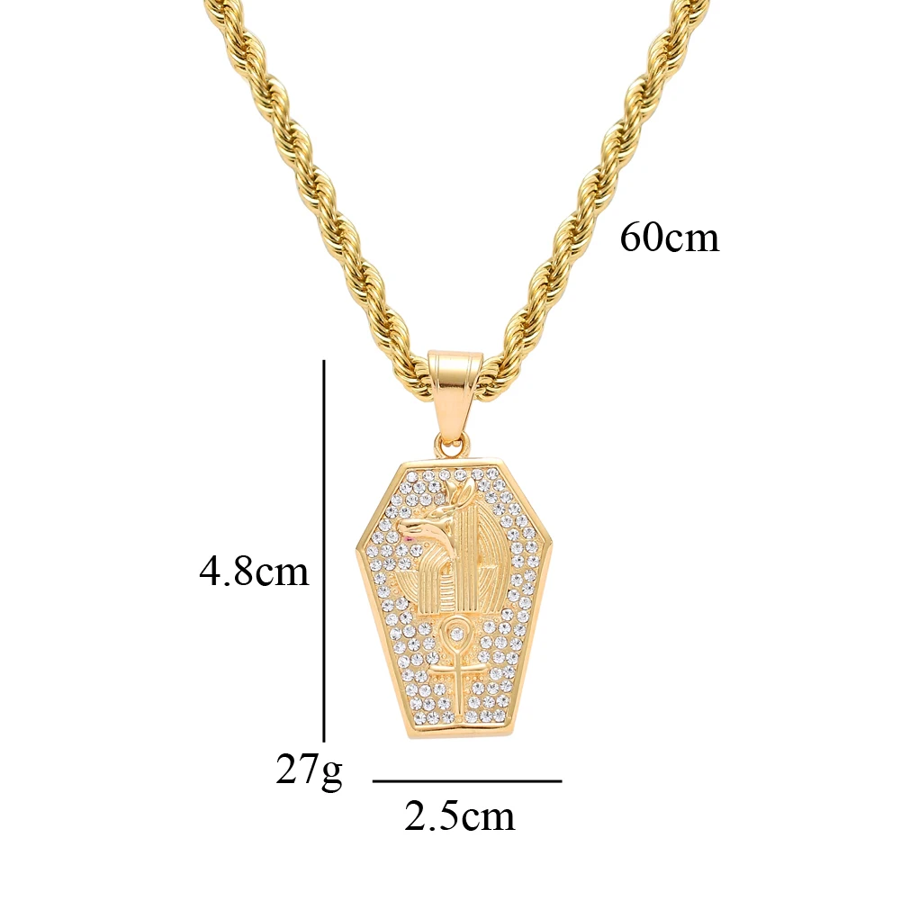 Ювелирные украшения из нержавеющей стали в стиле хип-хоп SN163 | Украшения и