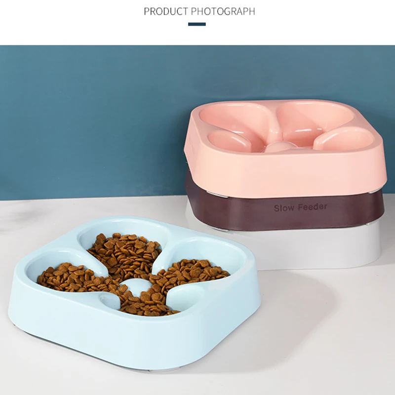 JORMEL устойчивая к удушью миска для домашних животных Кормушка кошек и собак PP