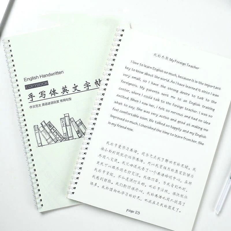 Тетрадь для обучения Английской Каллиграфии взрослых и детей|Рисование живопись