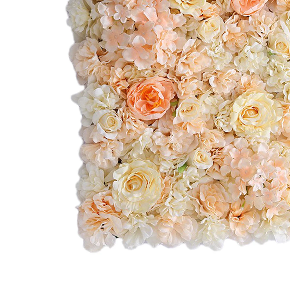 Искусственный цветок розы свадьба 3D настенная панель Runner Свадьба искусственная