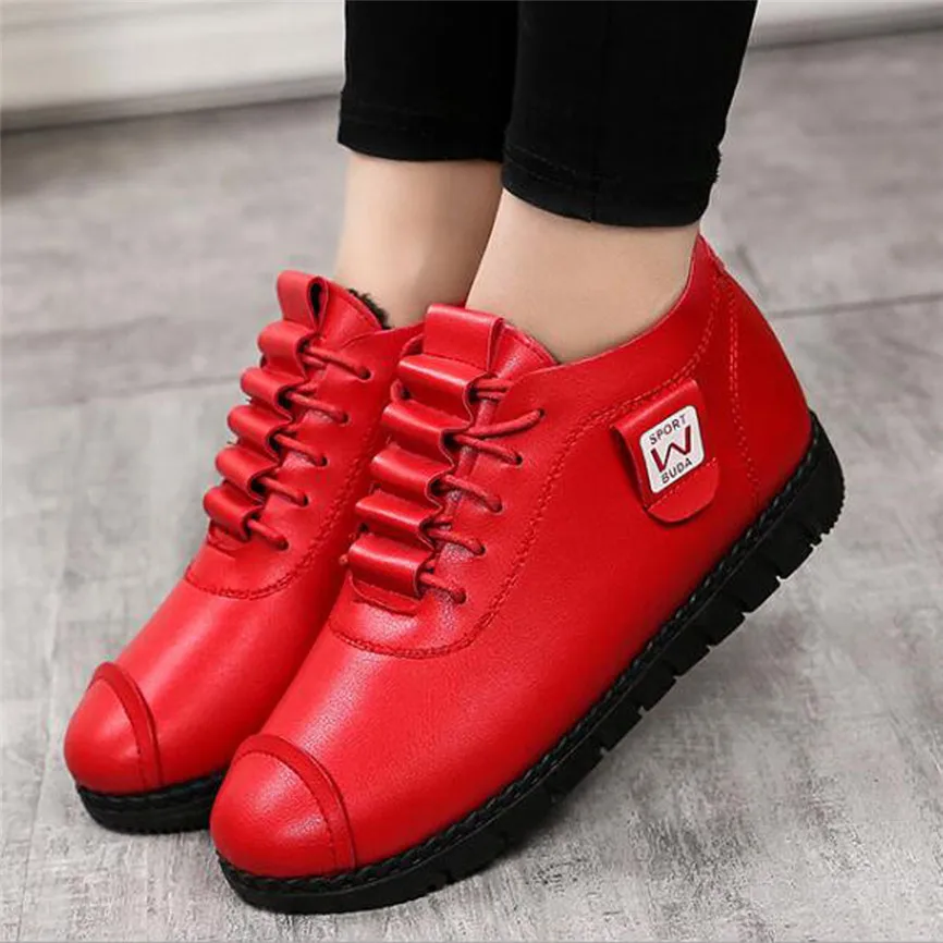 Зимние ботинки большие размеры женские бархатные кроссовки теплые высокие