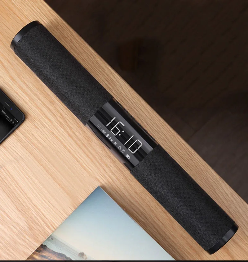 Высокая мощность ТВ Bluetooth Саундбар динамик полосы портативный сабвуфер 3D объемные колонки Поддержка FM радио Будильник TF USB