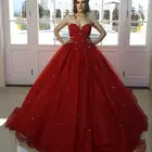 Красное свадебное платье из Саудовской Аравии, бальное платье, элегантные кружевные свадебные платья с аппликацией, Vestido De Noiva, 2021