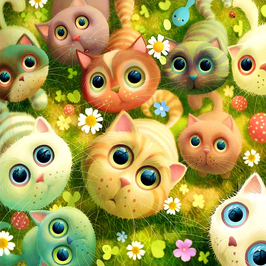 1292 EverShine мультфильм Животные краски с бриллиантами полный квадратный/круглый алмаз вышивка кошка картина Стразы ручной работы декор стен - Цвет: 1292