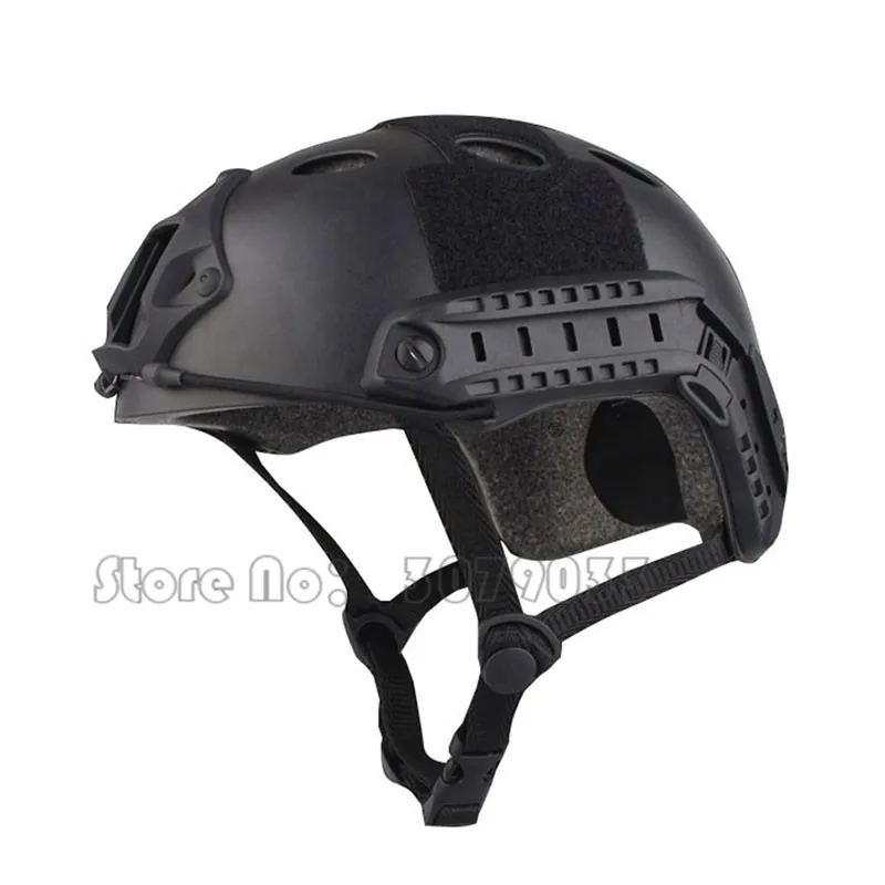 Быстрый PJ Тип тактический боевой простой шлем Охота Стрельба страйкбол Пейнтбол