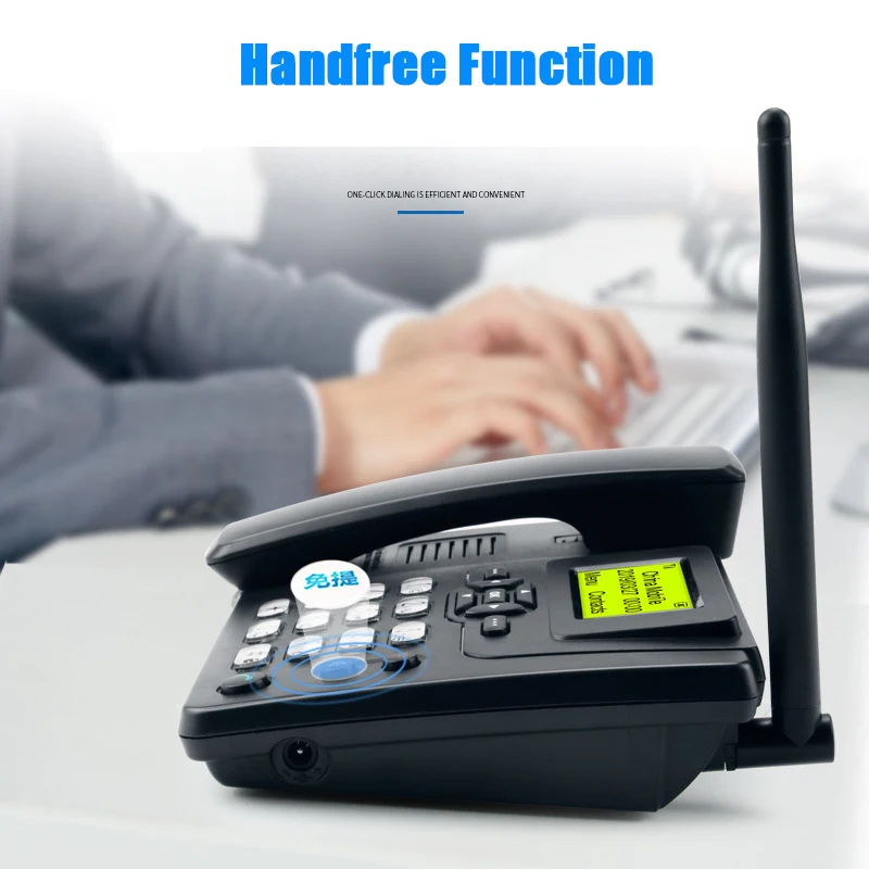 GSM 900/1800 МГц Поддержка сим карты стационарный телефон с FM радио Call ID Handfree