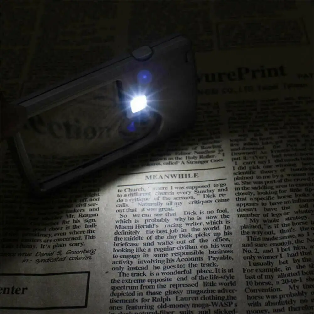 

Magnifying Glass High-Definition High Magnifying Power Lens Identification Magnifier Optical Glass Jewelry A0M5