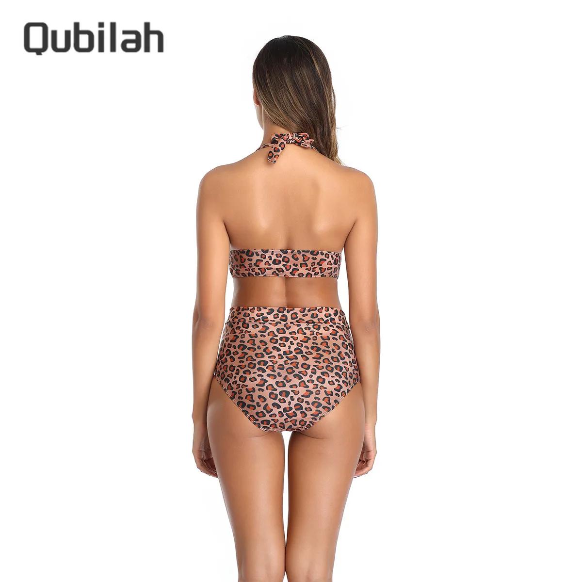 

2021Swimsuit Sexy Swimwear Female Bathing Suit Push Up Beachwear 2 Piece Set Swimming Clothing Women High Waist Bikini Plus Size