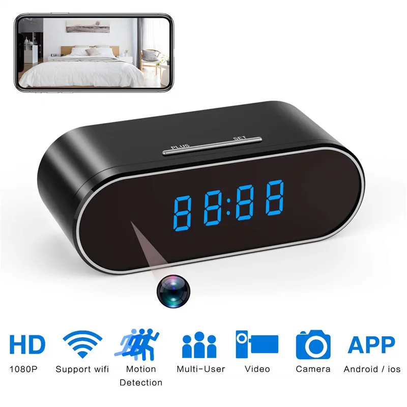 Мини камера 1080P HD микро wifi безопасности ночное видение Обнаружение движения