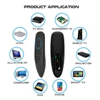 Bluetooth 5,0 Air Mouse 6-осевой гироскоп, 17 клавиш, умный пульт дистанционного управления для проектора, компьютера, ТВ-приставки для Xiaomi Smart TV