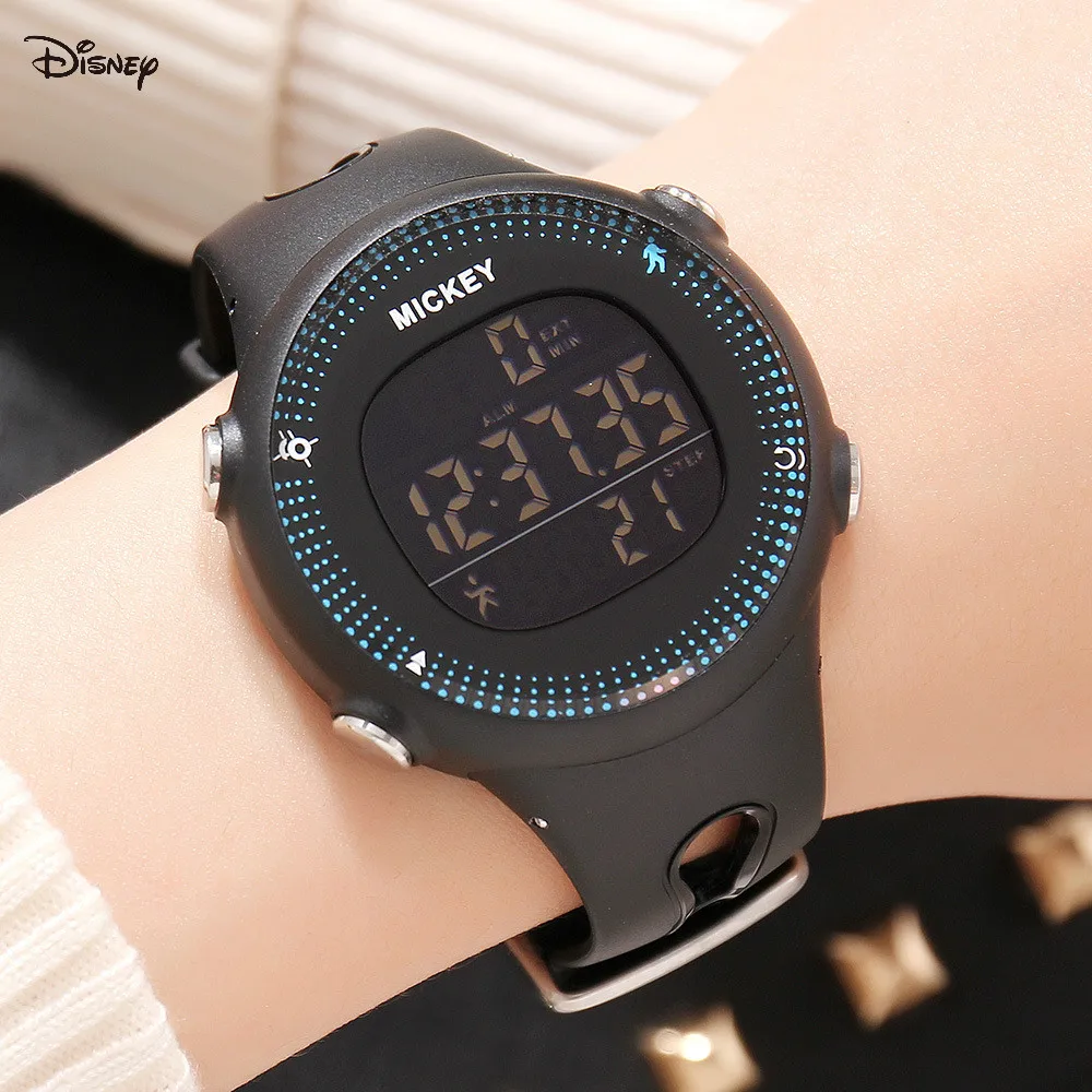 

Disney step watch waterproof luminous multifunction electronic watch sports boys electronic watch student watch