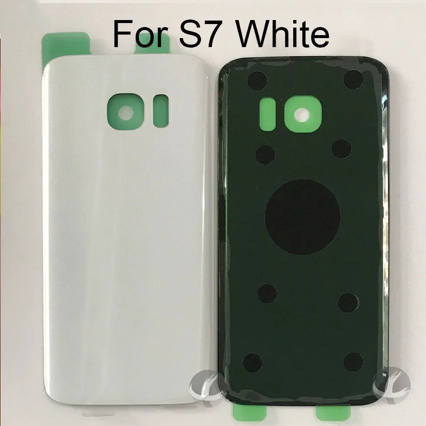 Задний стеклянный корпус + клей для samsung Galaxy S7 Edge G930 G935F G9350 задняя панель Крышка