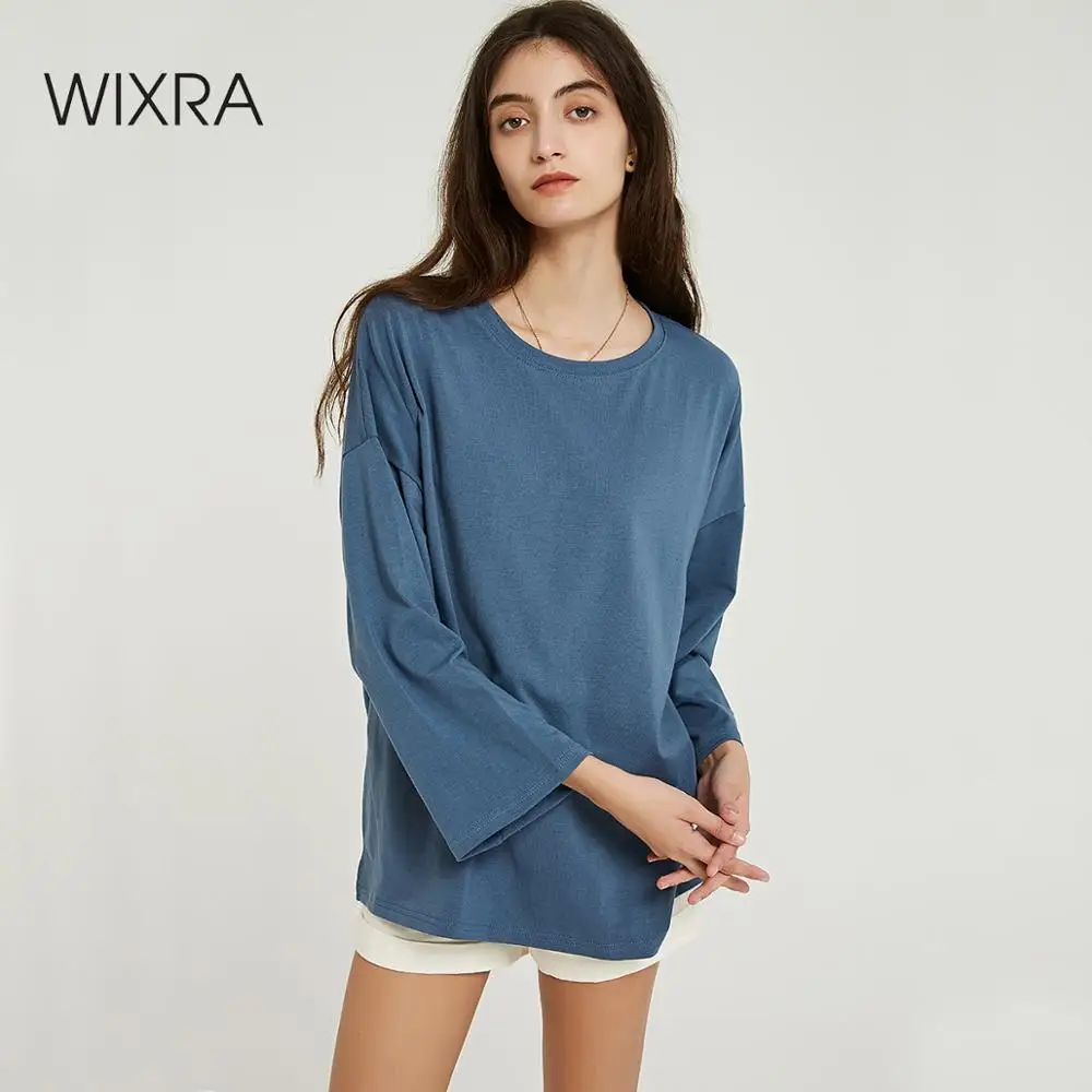 

весна зима осень тренд 2019 wixra модная одежда классические свободные женская мастхэв стильная повседневные гардероб топ элегантная футболка ...