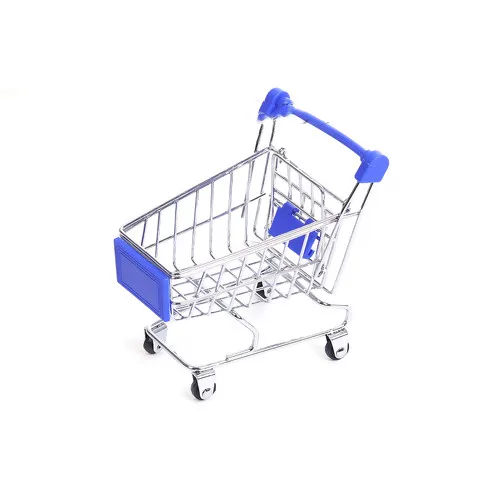 1 шт мини-супермаркет ручных тележек торговая мини-тележка для рабочего стола