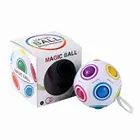 Креативный магический куб мяч антистресс Радужный футбольный пазл Монтессори детские игрушки для детей игрушка для снятия стресса Антистресс