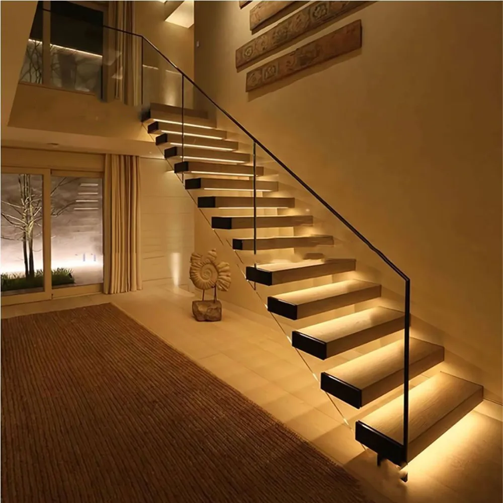 Stair LED Light Step Controller With Dual PIR Motion Sensor And DuPont Head Connector No Wirling Staircase Lamp Strip Controler images - 6