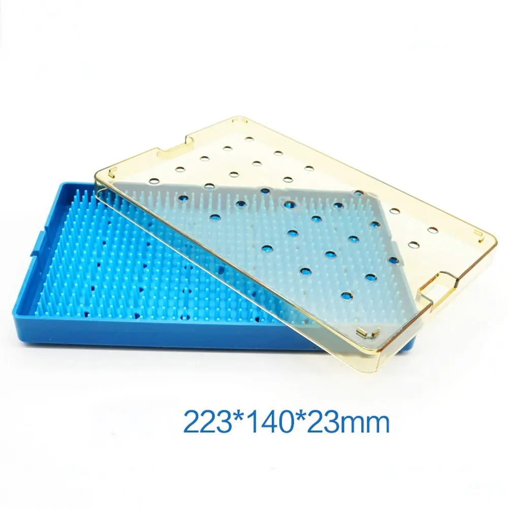 

Ophthalmology Surgical Instruments Surgery Silicone Disinfection Box 223x140x23mm Silicone disinfection case box