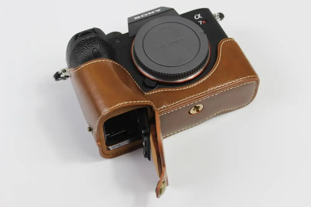 Чехол из искусственной кожи для камеры Sony A7R4 A7RIV A7Rm4 A7R IV | Электроника