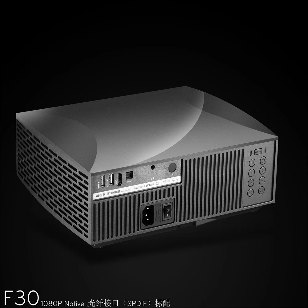1080p светодиодный F30 проектор Android6.0 WI FI Buletooth4.0 3D видео USB ПК домашний Кино 5500 люмен