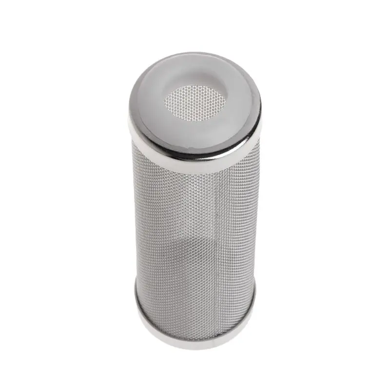

Stainless Steel Aquarium Filter Entry Net Shrimp Cylinder Fish Tank Inflow Inlet