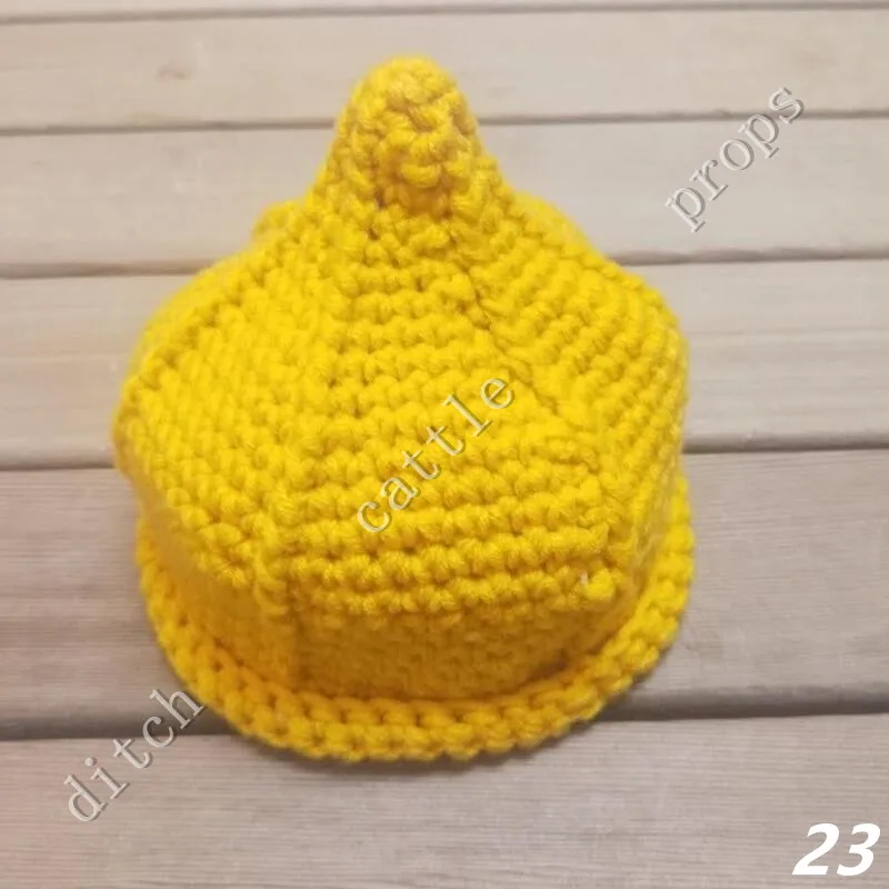 

Newborn photography props cotton hat