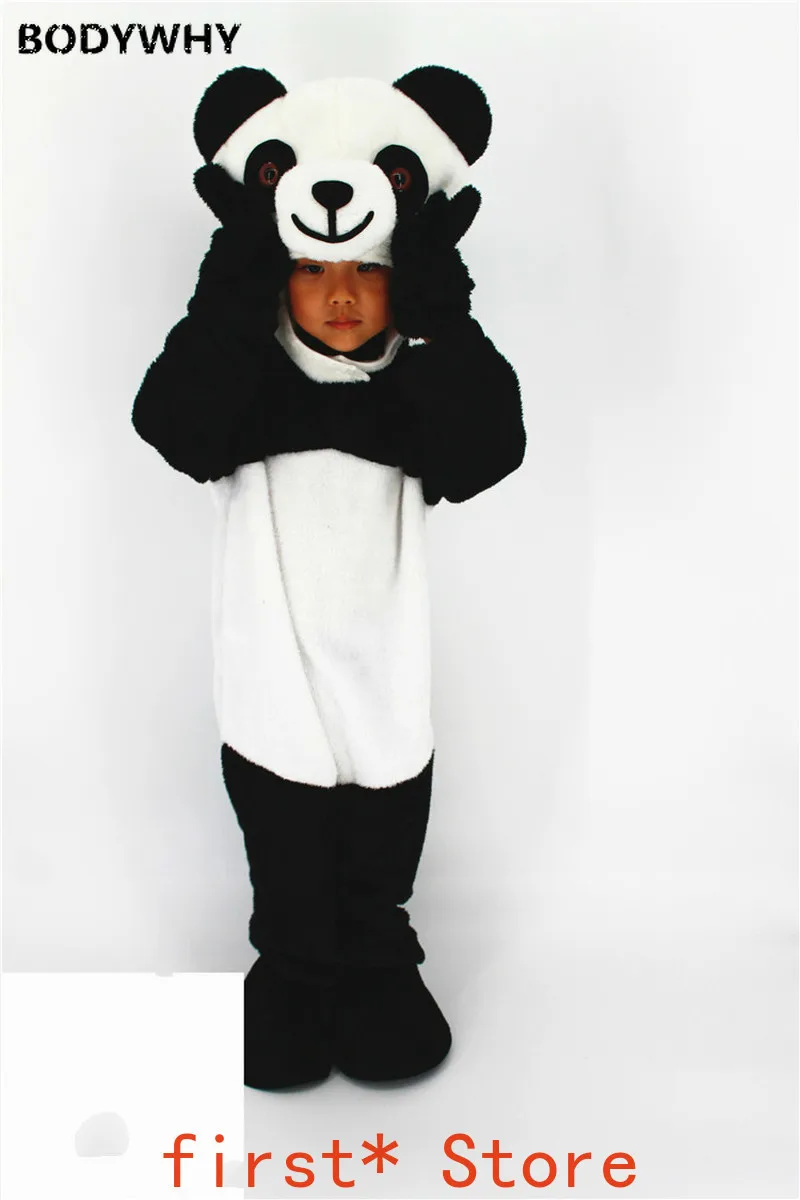 

Panda Halloween Animal Stage Magic Costume Children Panda COS Cosplay Suits Kids Size Party Game Fancy Dress Outfit Carnival New