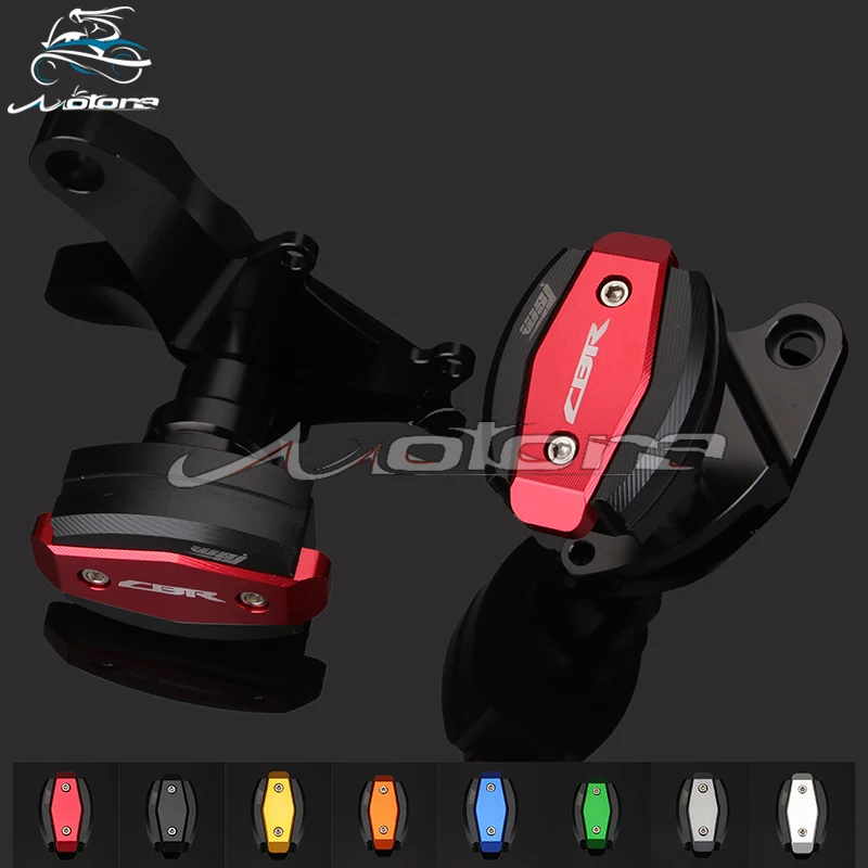 Motorcycle CNC Crash Pad Frame Slider Protection Guard For CBR500 R CBR500R CBR 500R 2013 2014 2015 13 14 15 | Автомобили и