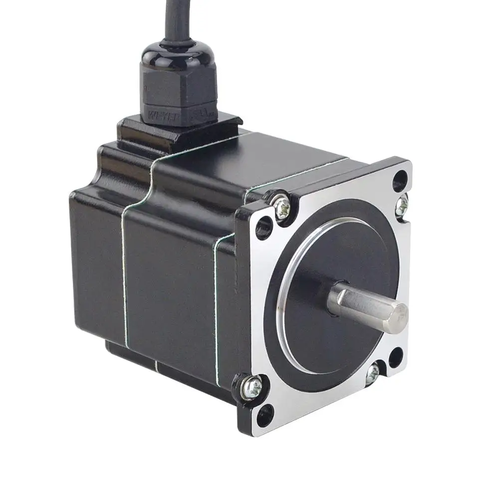 Nema 23 IP65 Waterproof Stepper Motor 57 1.2Nm 4A 2 Phase Nema23 Step 8mm Shaft for CNC Milling Machine | Обустройство дома