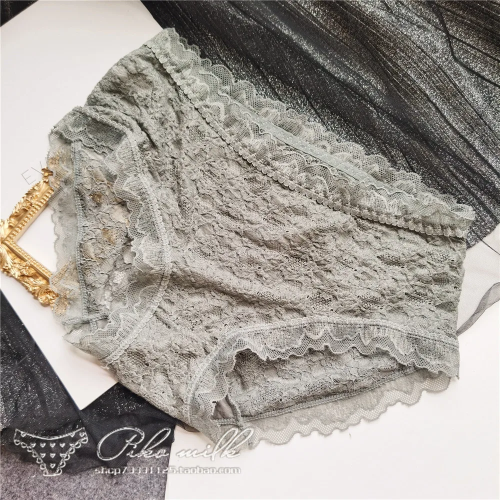 

Soft Cotton Women Panties Luxury Sexy Female Underpants Ladies Bag Hip Lace Lingerie Mid Waist Girls Briefs Cozy Underwear