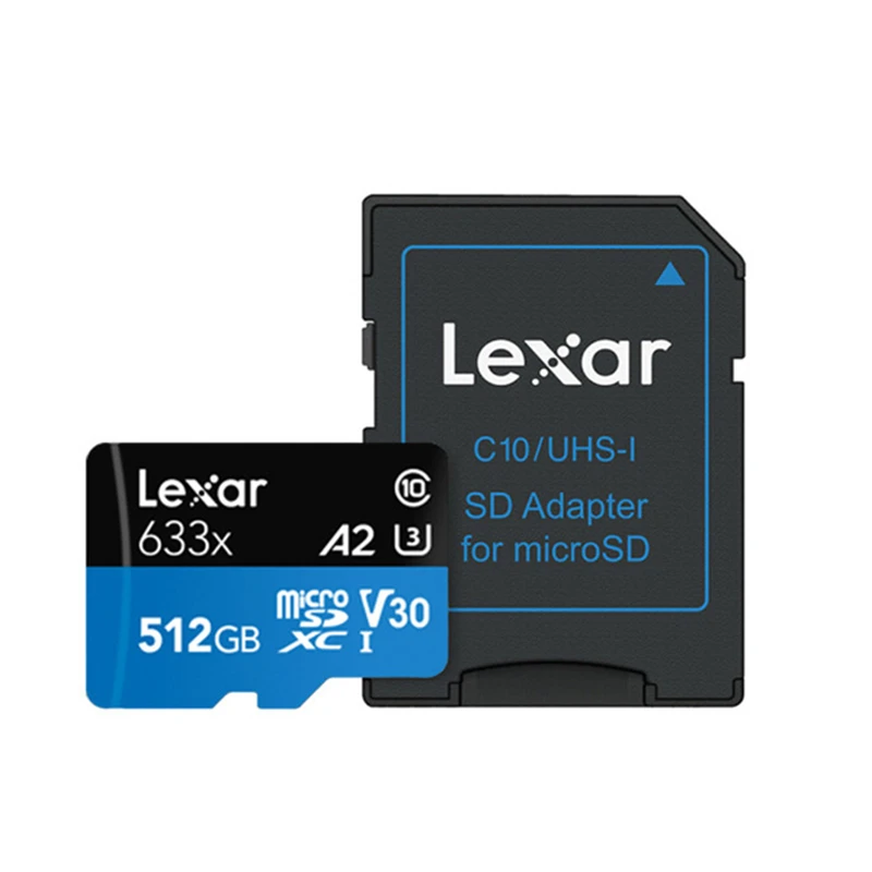 Карта micro sd Lexar 512 ГБ SDXC/SDHC для Gopro/DJI/Nintendo switch | Компьютеры и офис