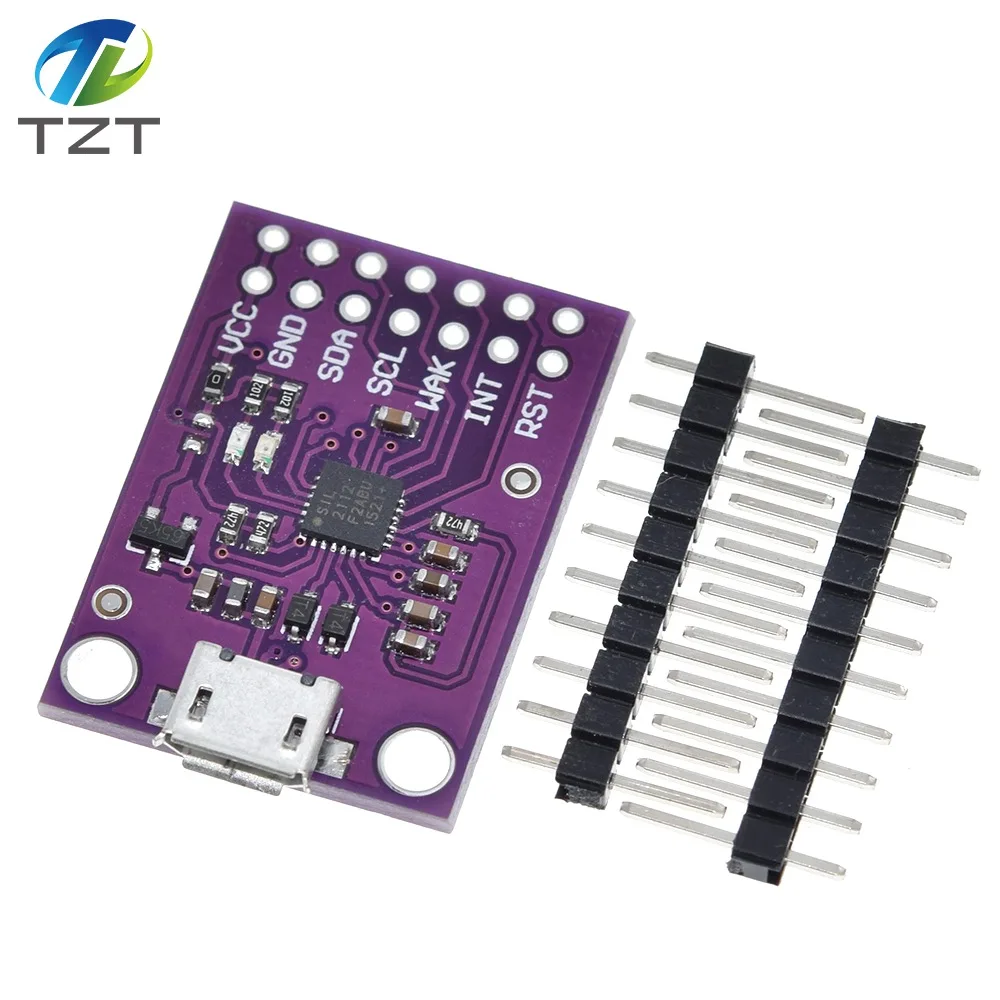 CP2112 плата отладки USB для SMBus I2C Модуль связи 2 0 MicroUSB 2112 оценочный комплект CCS811