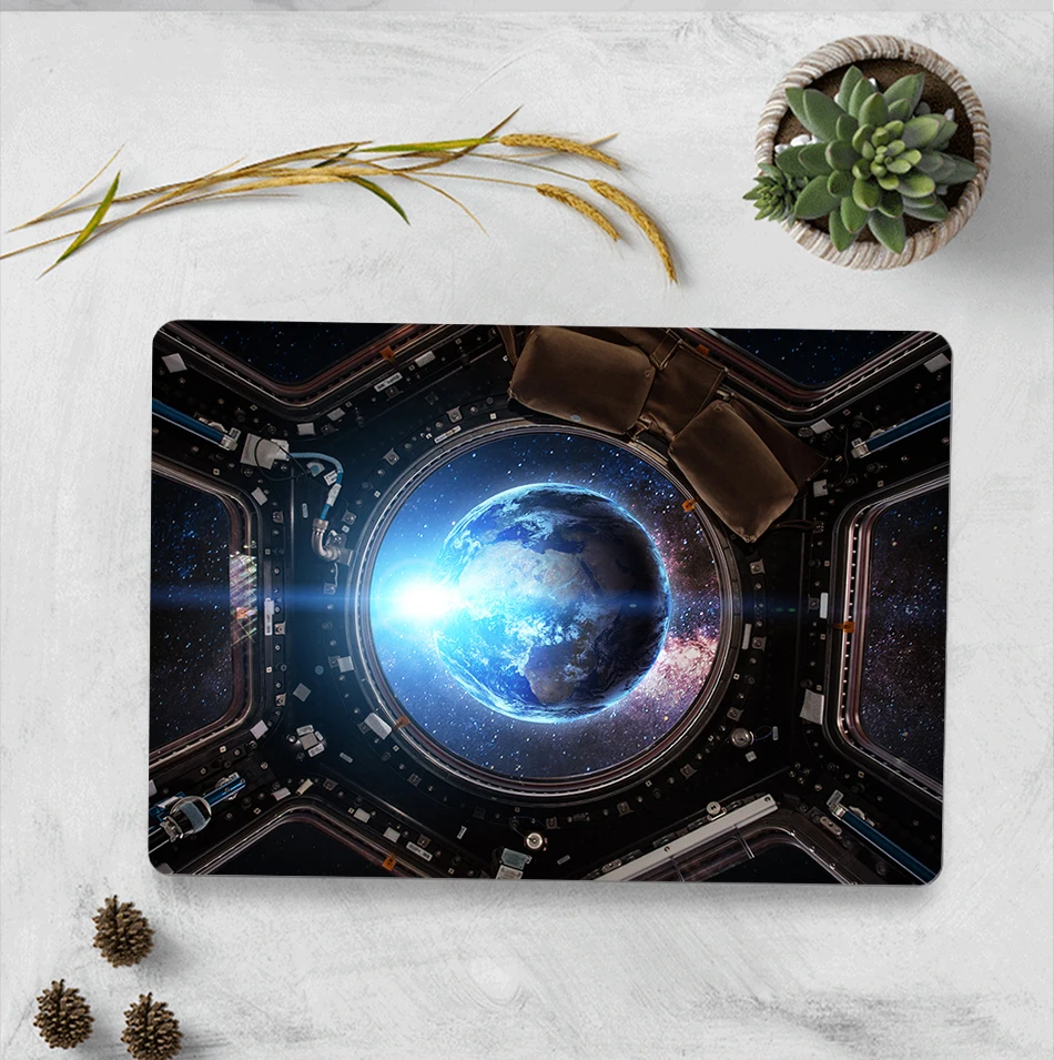 Чехол MTT для Macbook Air Pro retina 11, 12, 13, 15 дюймов, чехол с сенсорной панелью, космическая капсула, 13,3, 15,4 дюймов, чехол для ноутбука A1706, A1466