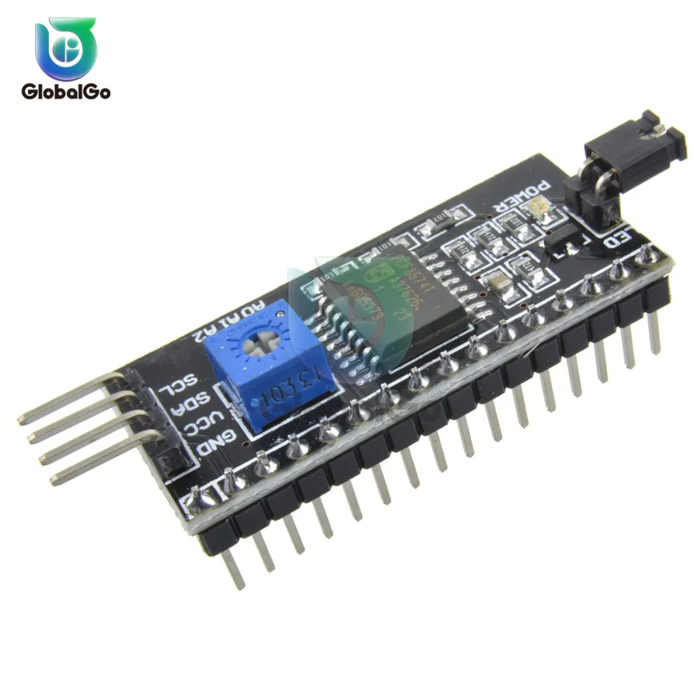 PCF8574T PCF8574 IIC/I2C/интерфейс lcd 1602 2004 ЖК-дисплей модуль 4Pin адаптер пластина для Arduino |