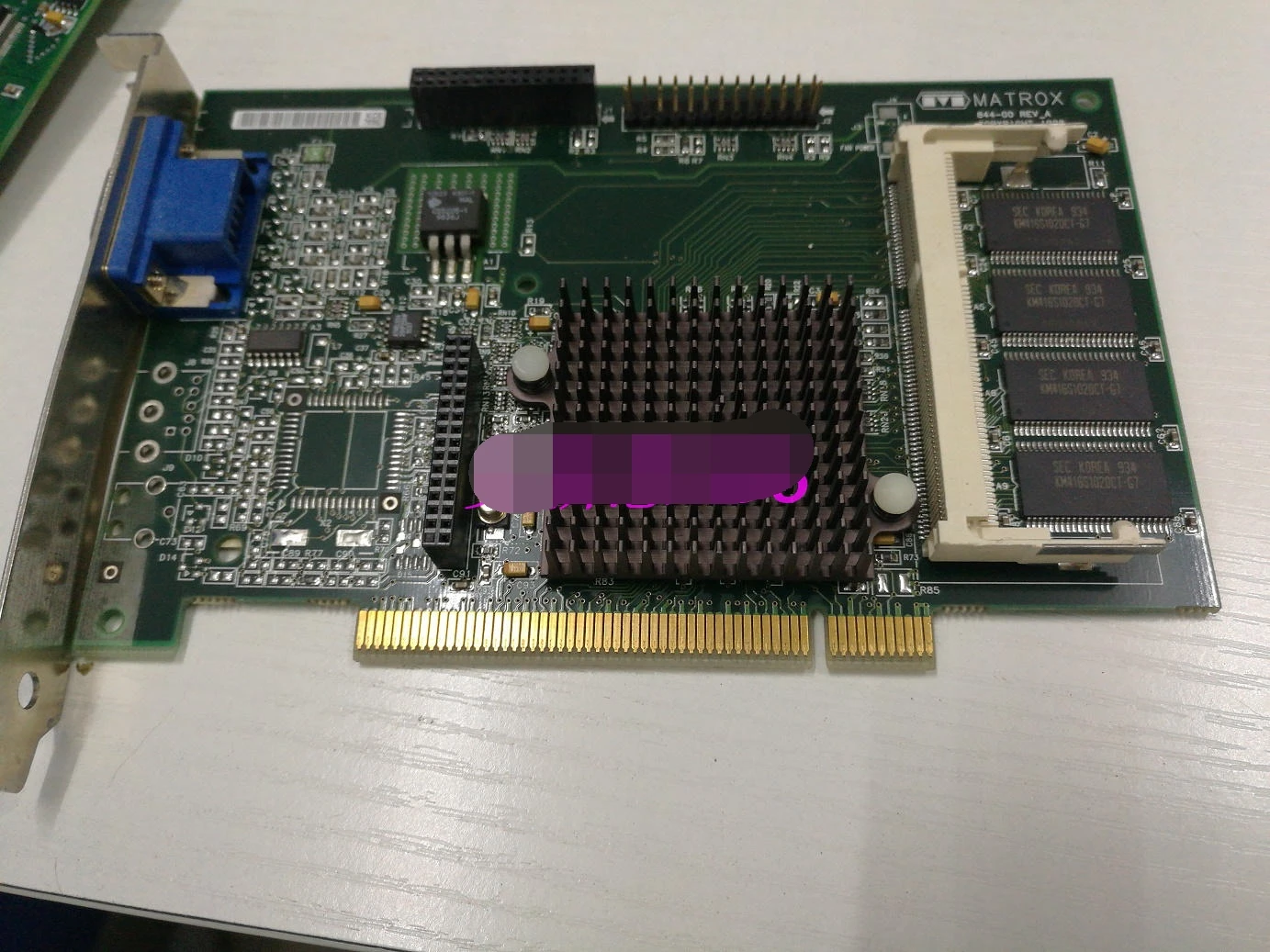 MATROX 844-00 REV_A G2 + /MSDP/8BN/20