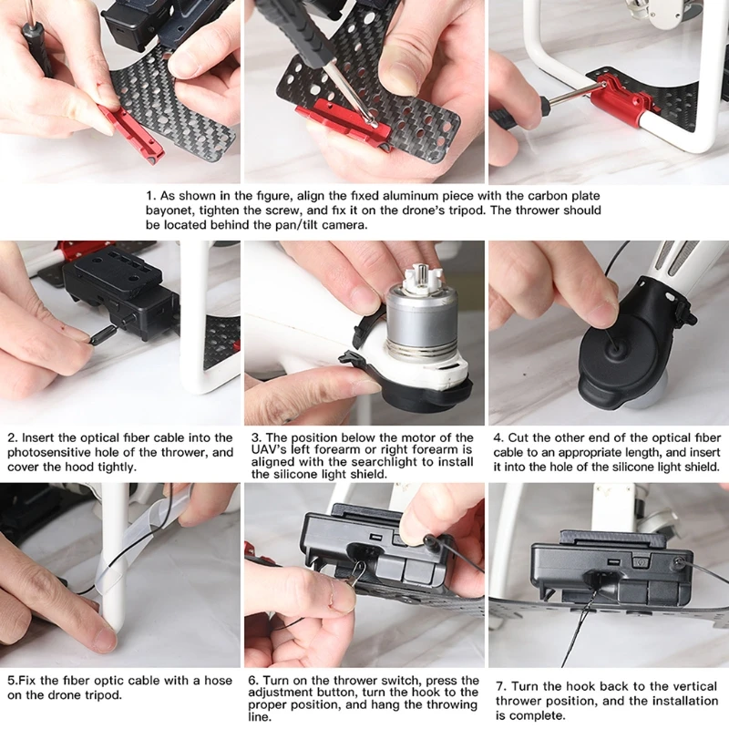 

Professional Drone Release Drop Device Set for Phantom 3A/3P/3SE 2/3S ,Payload Delivery, Search & Rescue Tool Accessory