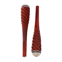 2pcs red sandalwood erhu shaft chinese traditional string instrument parts