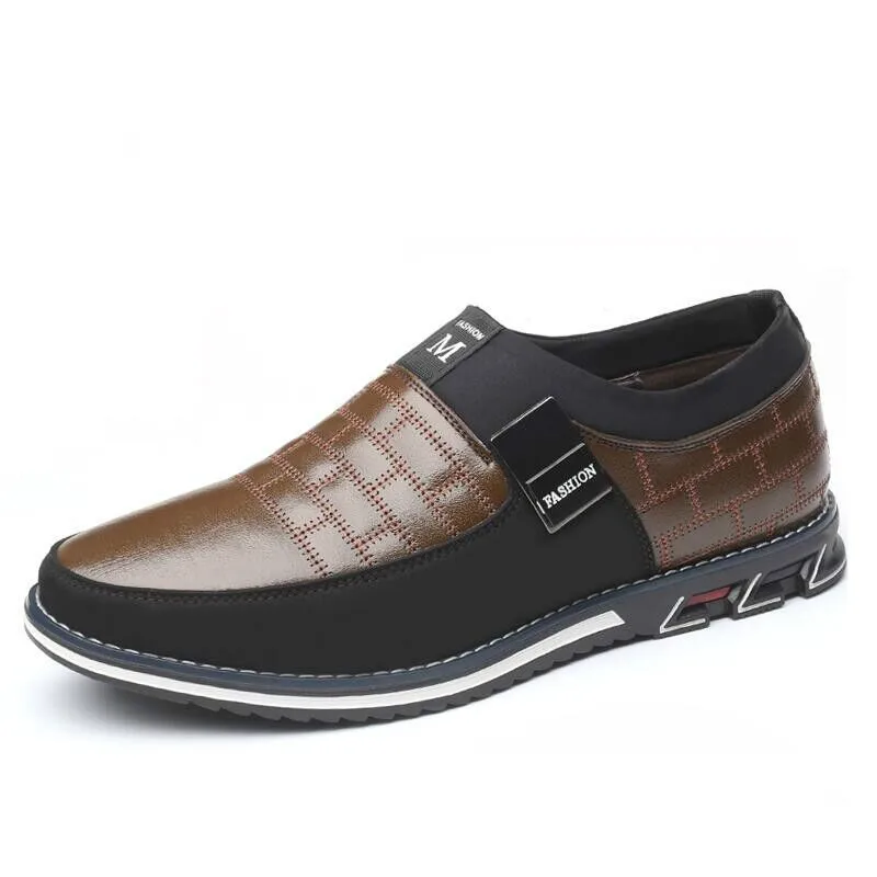 2019 г. мужские кожаные туфли оксфорды повседневные удобные дышащие модные