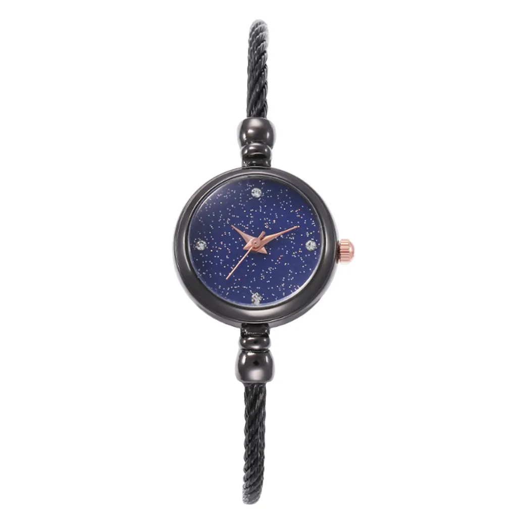 Часы женские маленькие со стальным ремешком модные ретро-часы с браслетом из