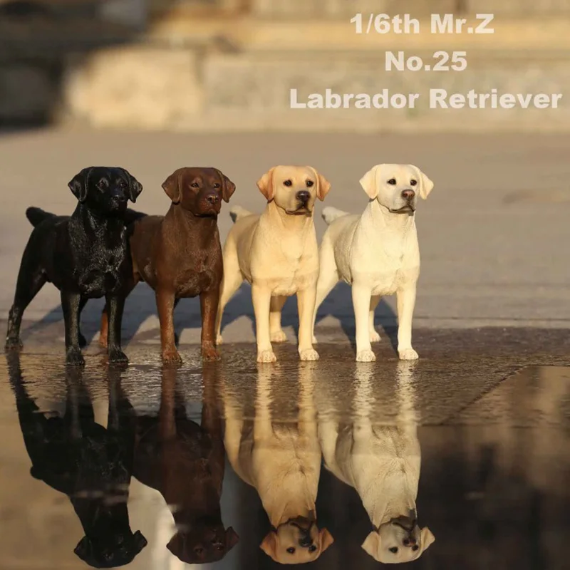 

1/6 MRZ025 Labrador Retriever Dog Model Toys for 1/6 Action Figure