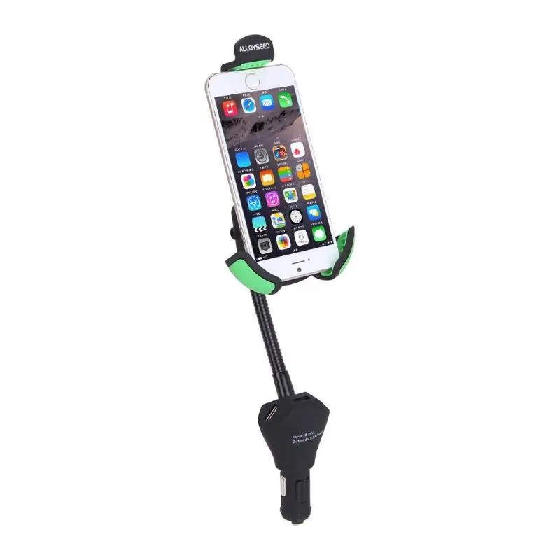 Car Mount Charger with 3 USB Charging Ports Smartphone Dock Cradle Holder Stand for iPhone 7 6S 6 Plus 5S Samsung Galaxy LG | Автомобили и