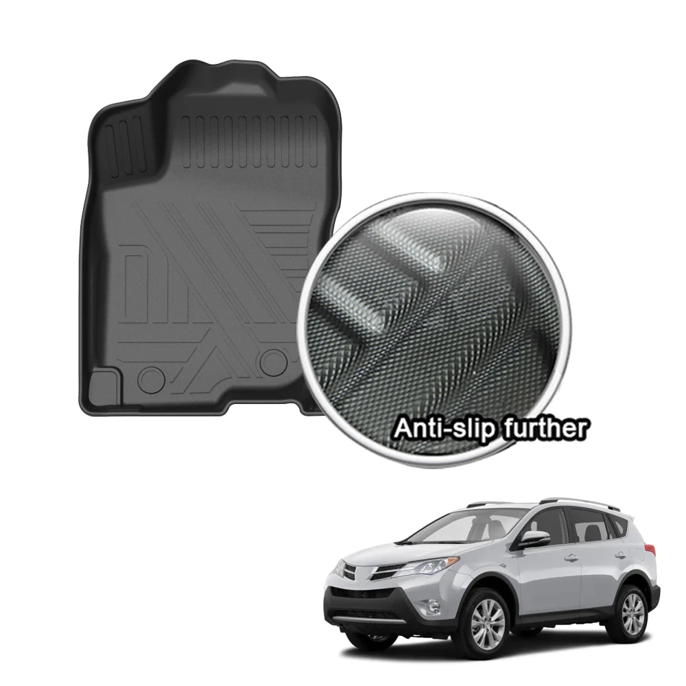 Автомобильные коврики из ТПЭ для Toyota FJ Cruiser RAV4 Highlander Corolla Land Yaris Avalon (5 мест)