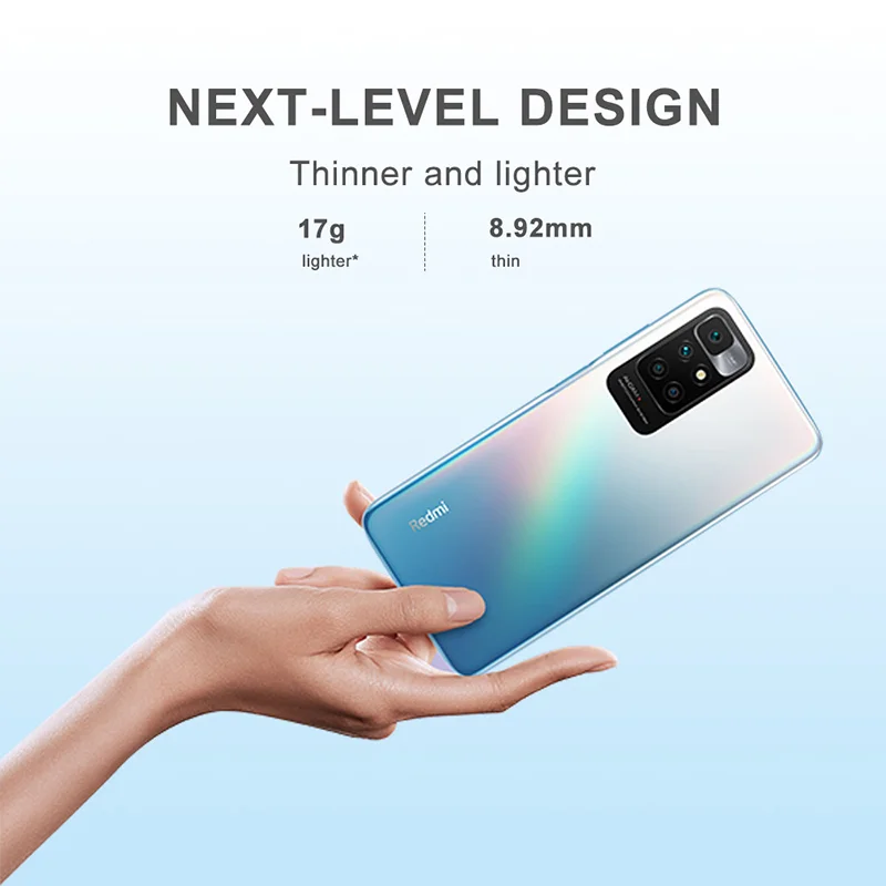 Kup Globalna Wersja Xiaomi Redmi 10 2022 Smartphone 50MP AI Quad Camera MediaTek Helio G88 Octa Core 90Hz Wyświetlacz FHD 18W 5000mAh
