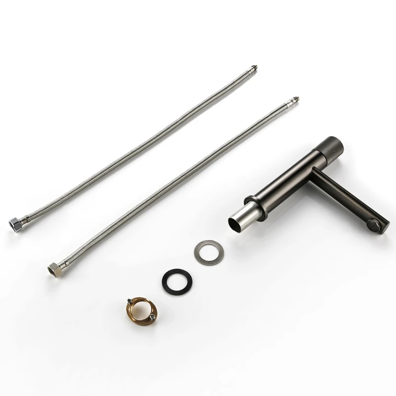 Smesiteli пистолет серый ванная раковина керамический основной смеситель на бортике