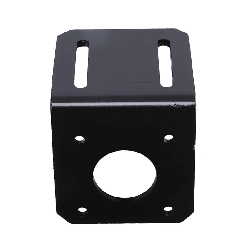 Alloy Steel Mounting bracket for 42mm NEMA 17 stepper motor with Screws Black | Обустройство дома