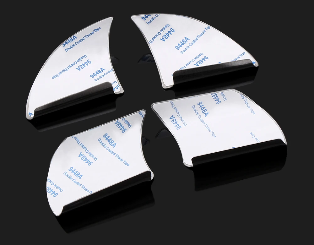 4Pcs/Set Stainless Steel Steering Wheel Decoration Cover Trim Sticker for Ford Focus 2 MK2 2005 - 2011 Car Accessories | Автомобили и