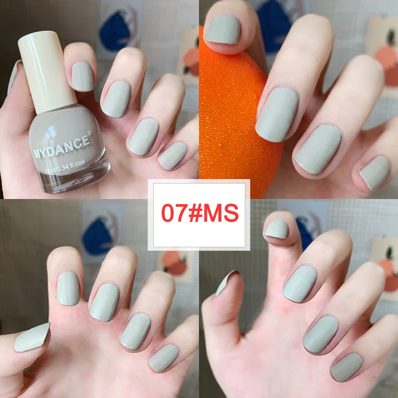 Горячая Распродажа матовый лак для ногтей атласная бархат длительный девочек