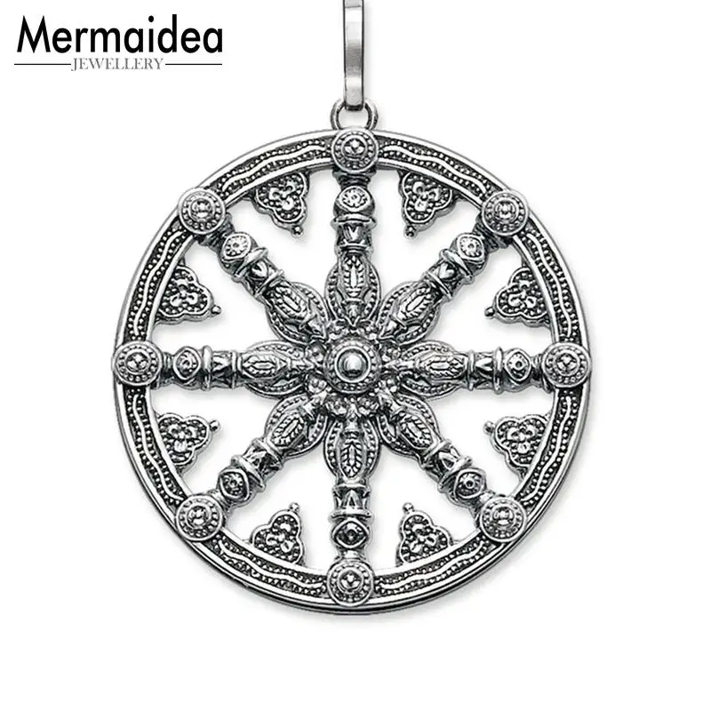 Подвеска Karma Wheel новинка 2020 года модные ювелирные изделия в стиле панк украшения