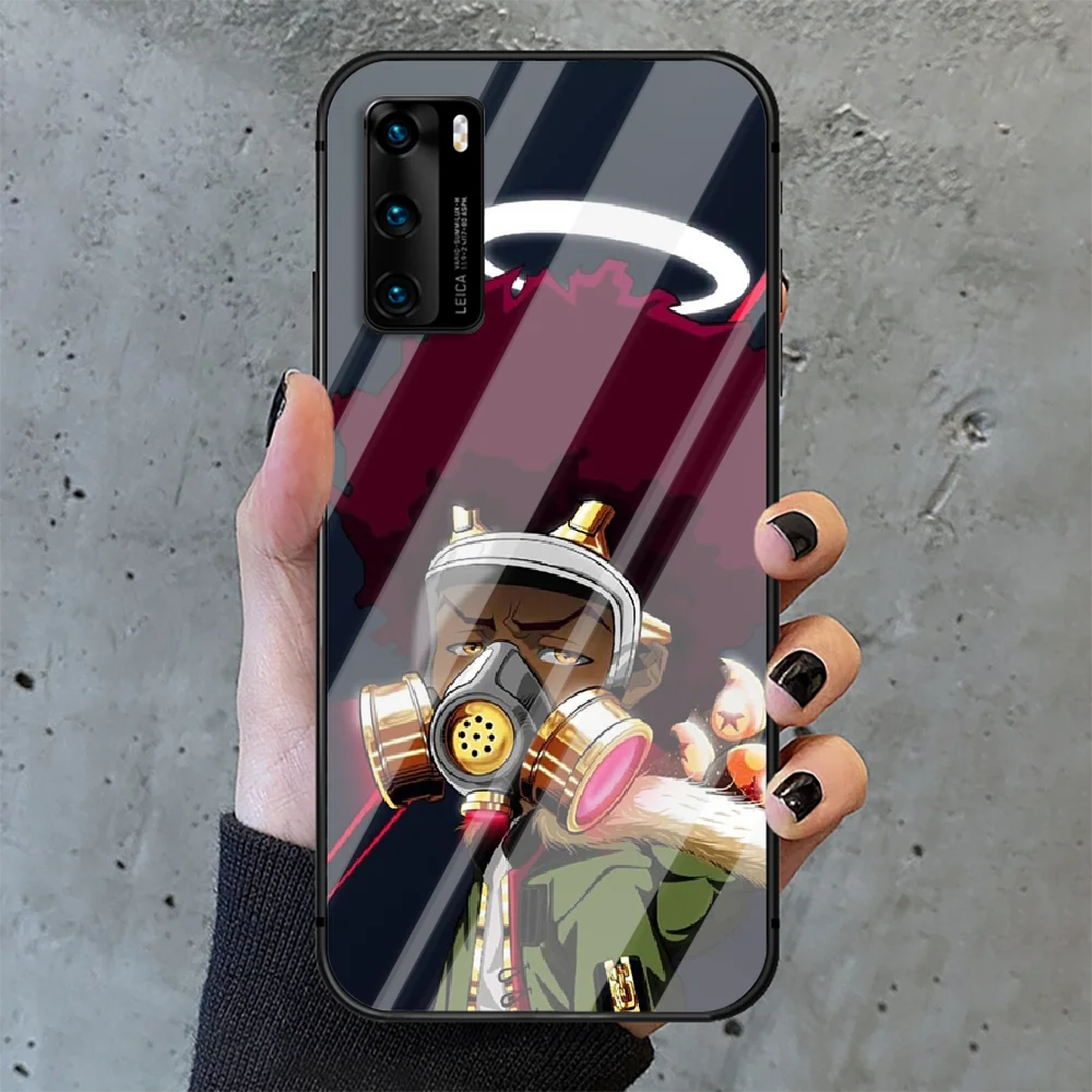 

The Boondocks Phone Tempered Glass Case Cover For Huawei P Nova Mate 5T 20 30 40 Pro Lite Smart 2019 2021 Soft Pretty Black