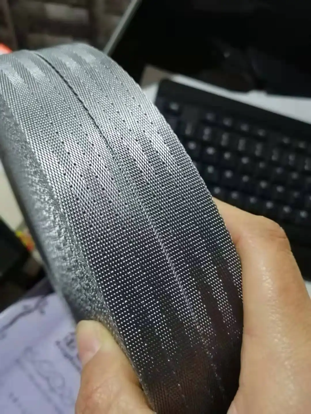 Ремень безопасности Детский темно-серый темно-синий 2 см 3 ярда | Дом и сад